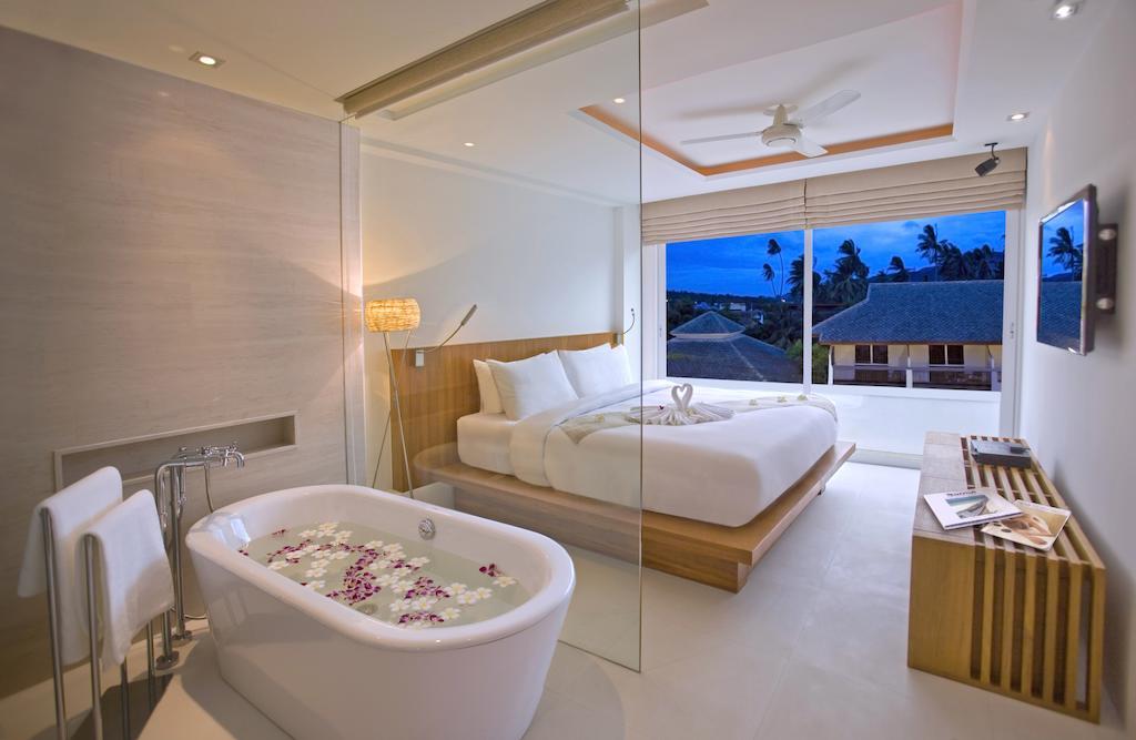 Panu Luxury Beachfront Apartments Bophut Rom bilde